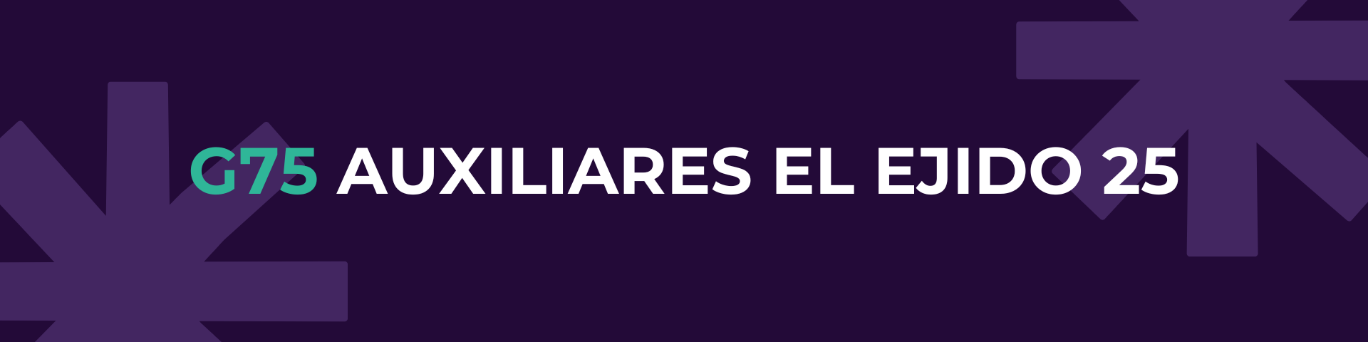 G75 AUXILIARES EL EJIDO 25
