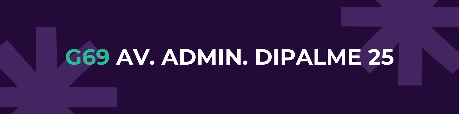 G69 AVANZADO ADMINISTRATIVOS DIPALME 25