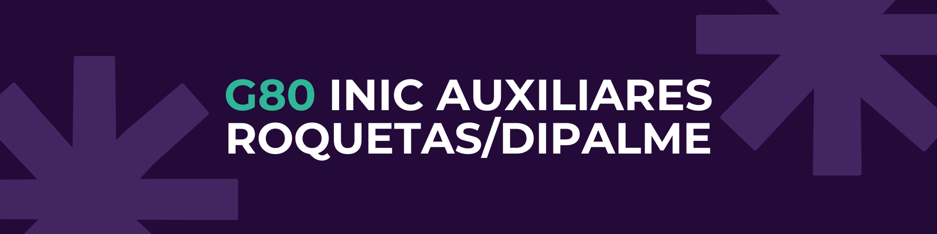 G80 AUXILIARES ROQUETAS/DIPALME